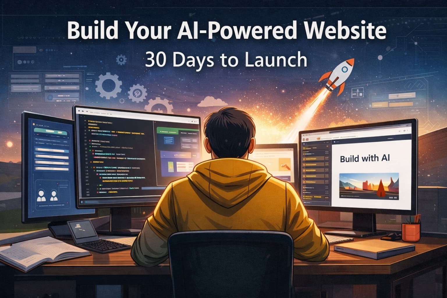 Builder launching first website