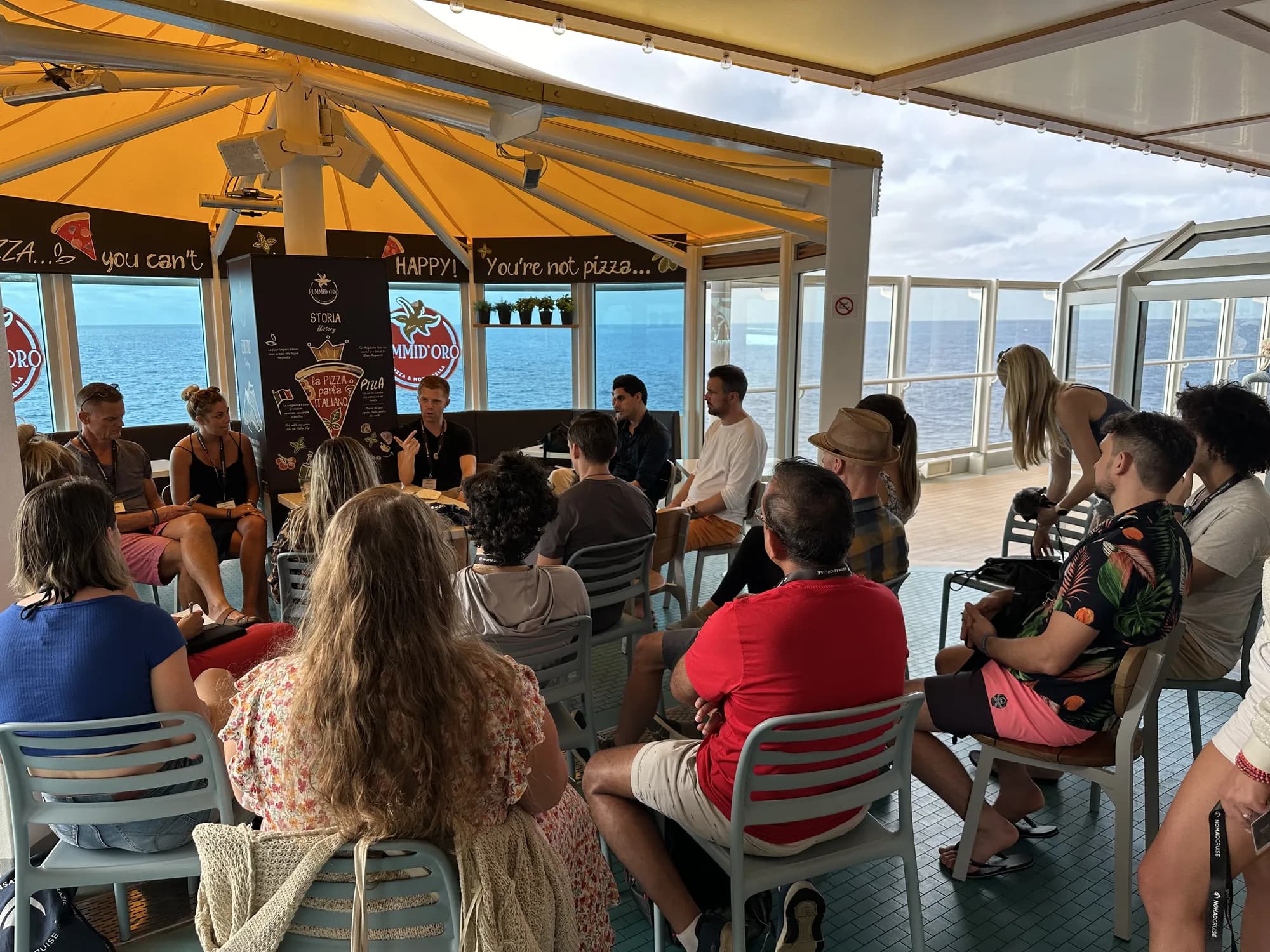 Cruise ship session